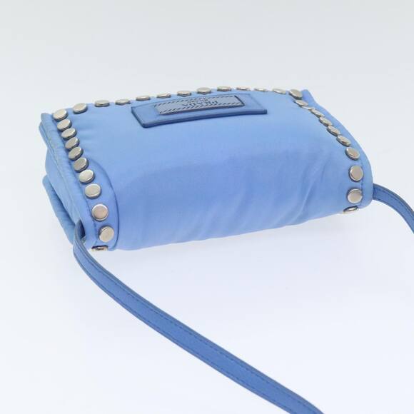 PRADA Shoulder Bag Nylon Blue - Picture 6 of 12